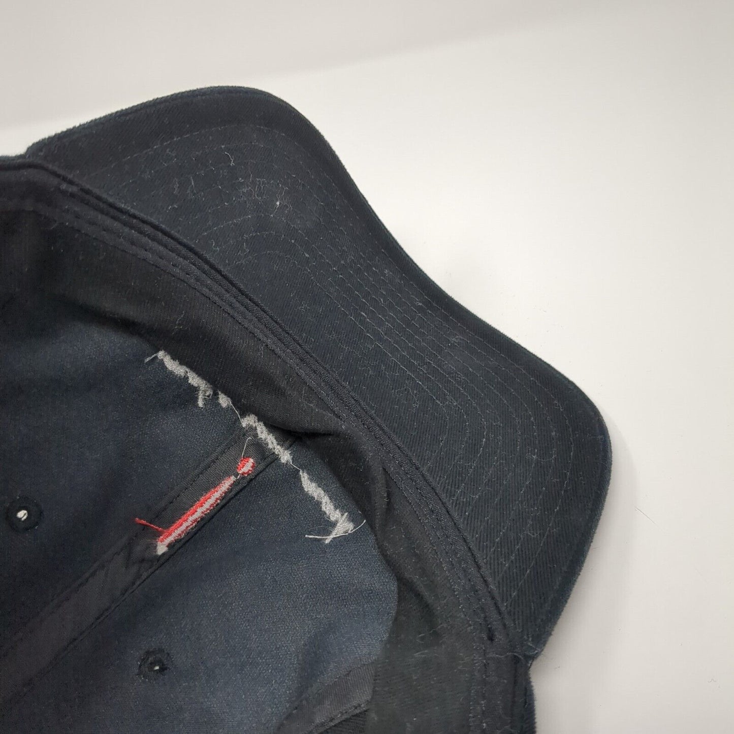 Make Your Mark Fitted Hat Black L/XL Embroidered 6 Panel Port Authority