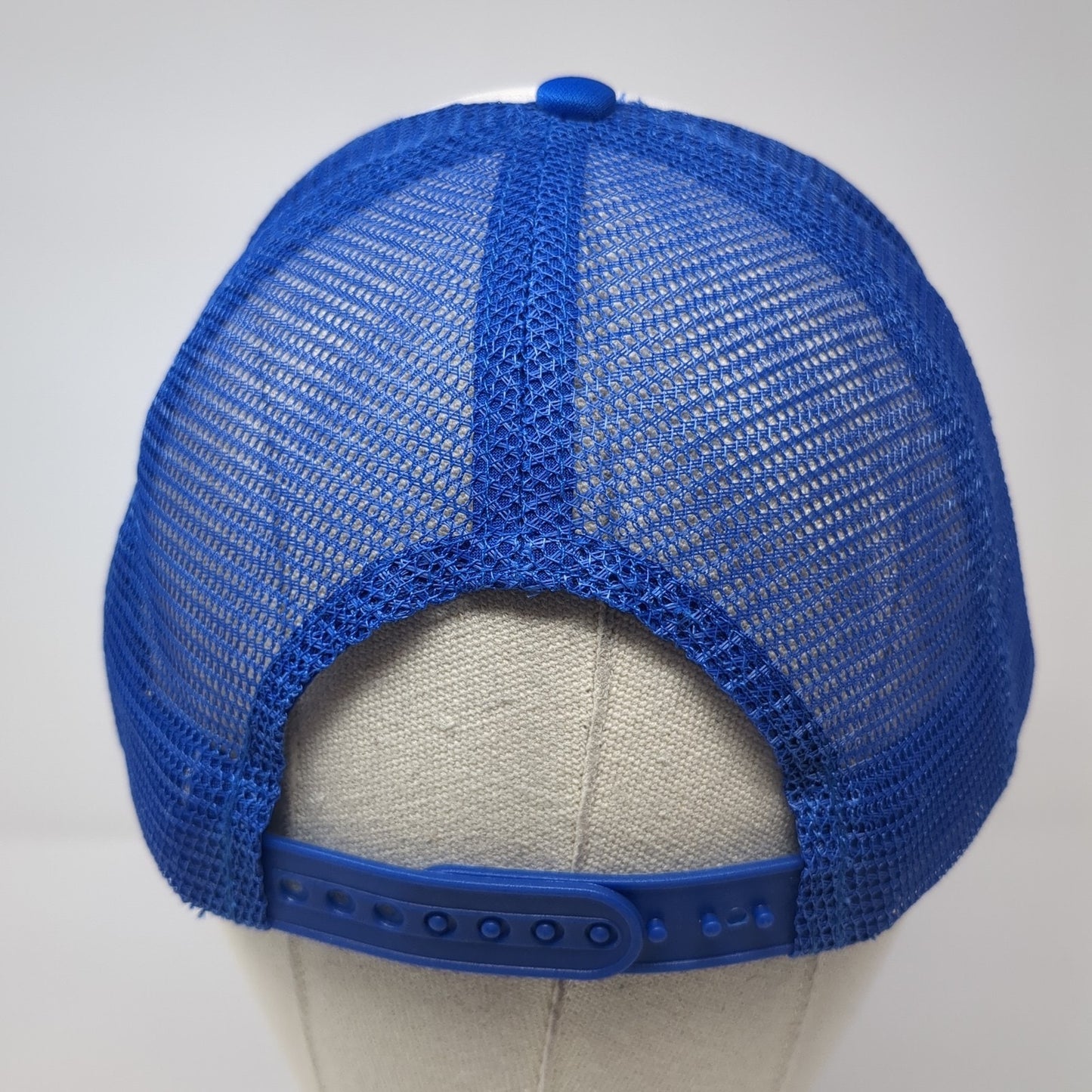 Hawthorn Junction Lizzy On Main Trucker Hat Blue OS Adjustable Mesh Hit Wear