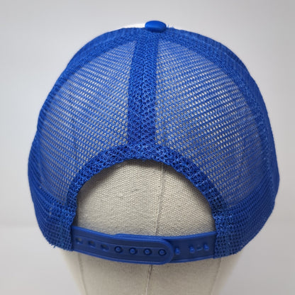 Hawthorn Junction Lizzy On Main Trucker Hat Blue OS Adjustable Mesh Hit Wear