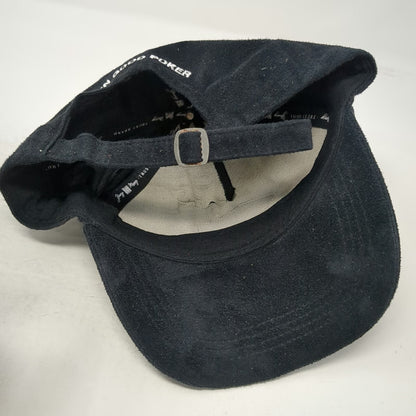 Young Money 5 Panel Black Hat One Size Suede Cards Join Good Poker Strapback