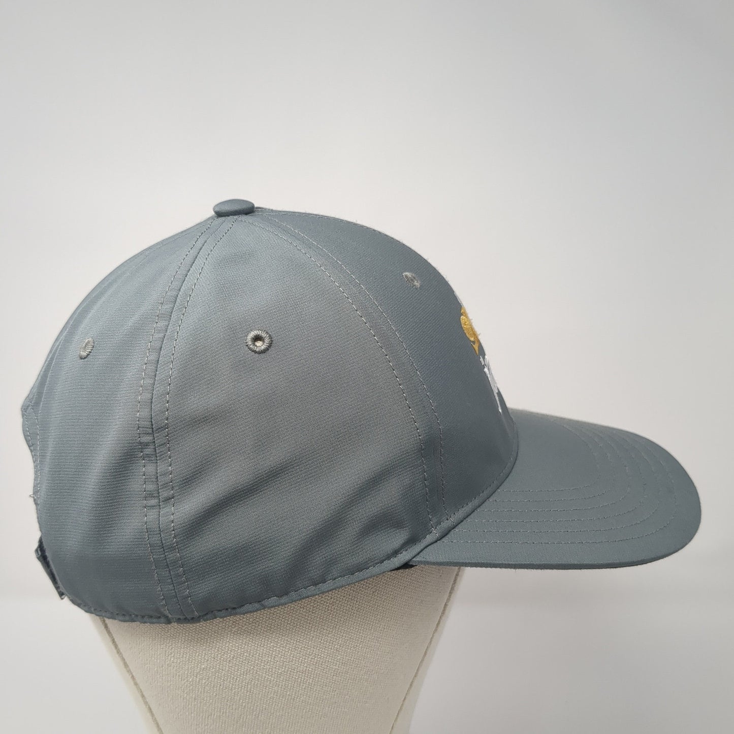 Ball Janik LLP Strapback Hat Gray One Size Adjustable 6 Panel Adidas