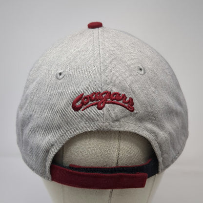 Washington State Cougars NCAA New Era Gray Red One Size 9FORTY Strapback Hat