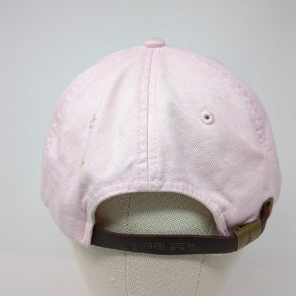 Eskime Aux Slideback Hat Pink One Size Adjustable Animal Dog Print Adams
