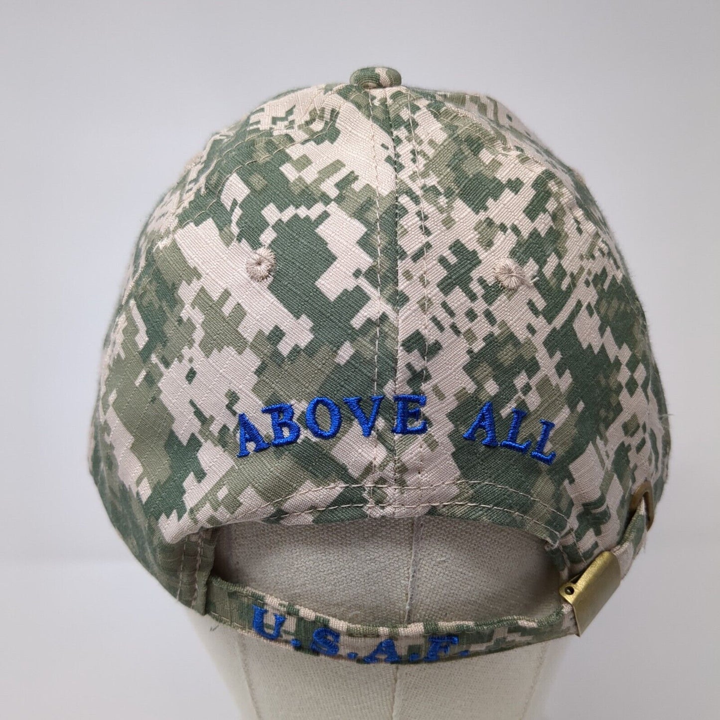 U.S.A.F. Above All Slideback Hat Digital Camo One Size Adjustable