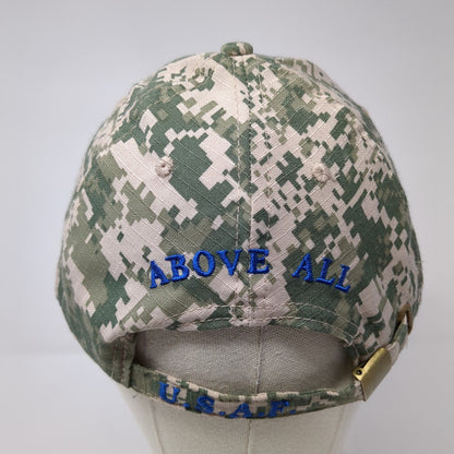 U.S.A.F. Above All Slideback Hat Digital Camo One Size Adjustable