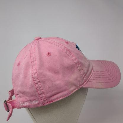 Blue Butterfly Costa Rica Slideback Hat Pink One Size Solid Adjustable