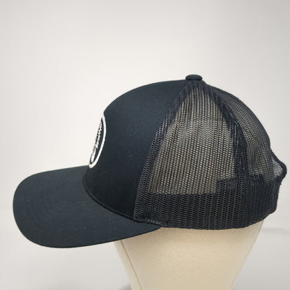 Pacific Headwear Trucker Hat Black One Size Mesh Back Chief Anderson Supply Co