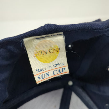 Sun Cap Baseball Blue One Size Ford Quality Parts Logo Slideback Strap Hat