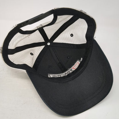 Tractor Supply Co Hat Black One Size Trucker Hat Mesh Snapback TSC Logo Patch