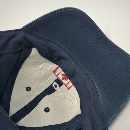 Vancouver Canada Flag Hat Baseball Cap Blue One Size Strapback Cotton Souvenir