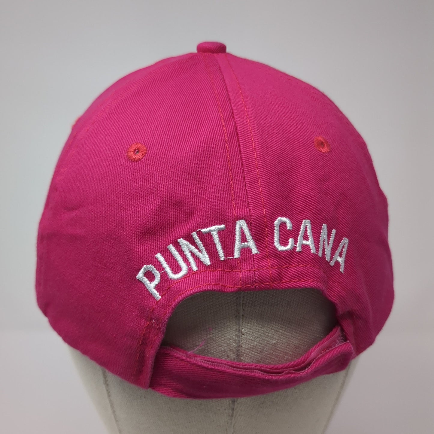 Punta Cana Republica Dominicana Strapback Hat Pink One Size Since 1992