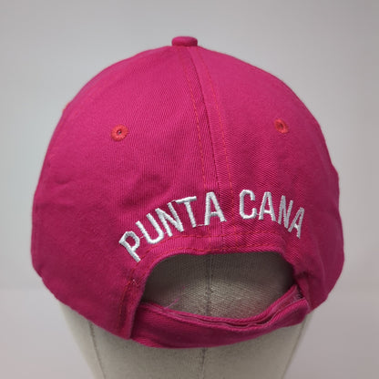 Punta Cana Republica Dominicana Strapback Hat Pink One Size Since 1992
