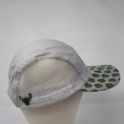 Yakima Valley Hops Snapback 5 Panel Hat Gray One Size Mesh Adjustable