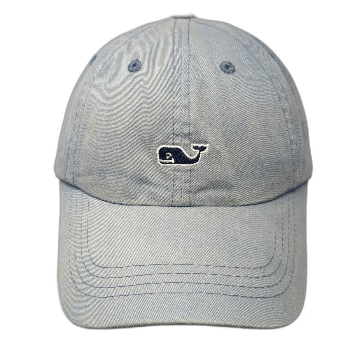 Vineyard Vines Baseball Cap Blue One Size Adjustable Slideback Whale Logo Hat