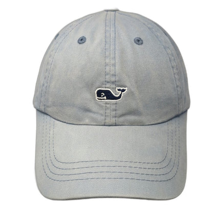 Vineyard Vines Baseball Cap Blue One Size Adjustable Slideback Whale Logo Hat