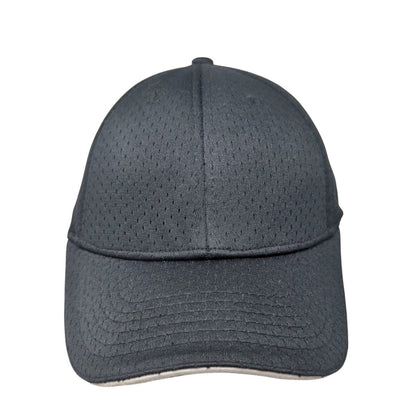 WearGuard Slideback Hat Black One Size Adjustable Solid Blank 6 Panel