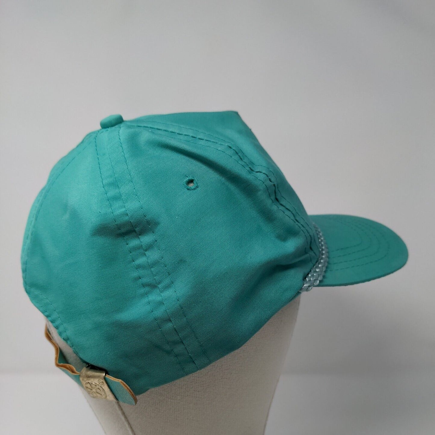 Idaho Helicopter Inc Slideback Hat Green OSFA Adjustable Rope 6 Panel Sportcap