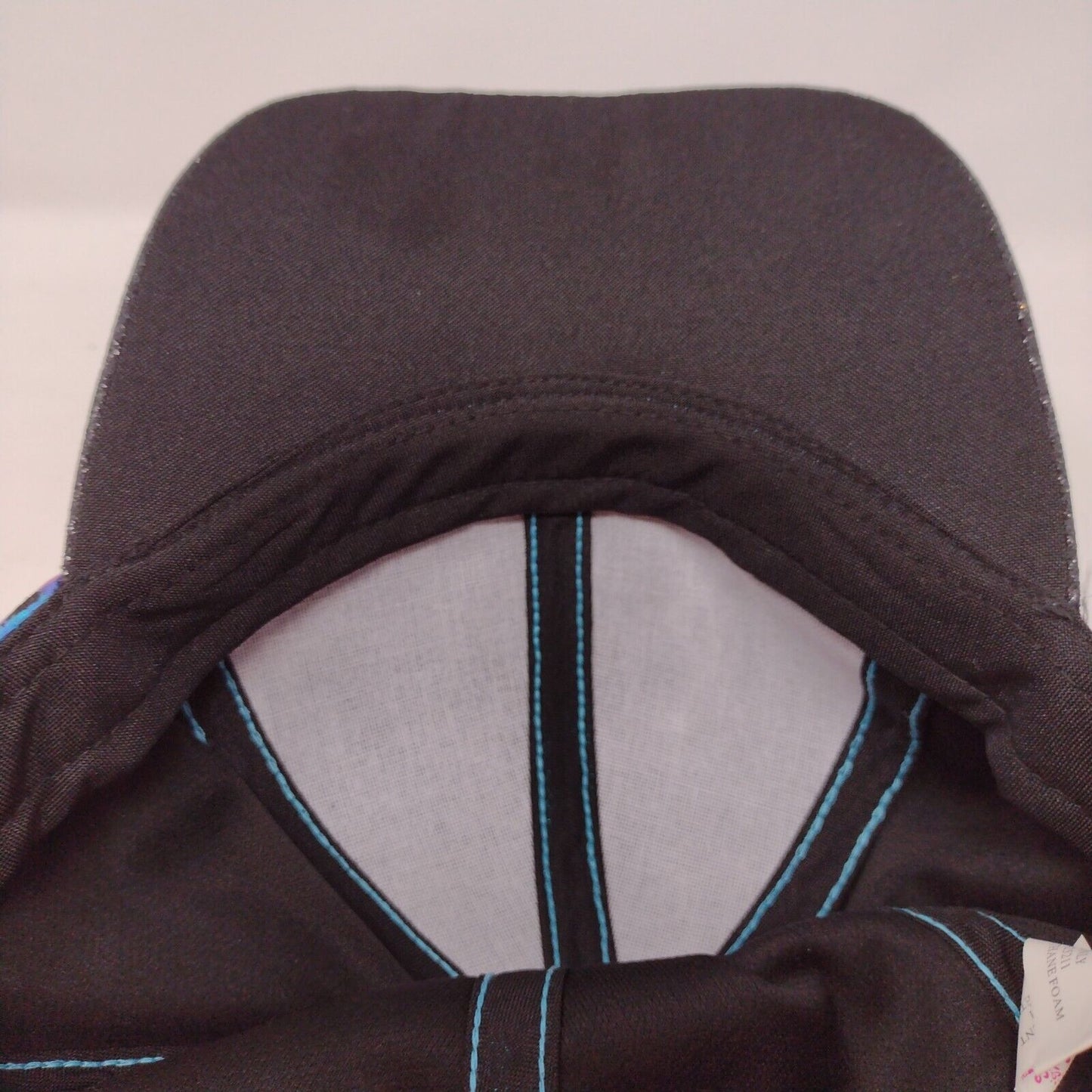 Justice Strapback Hat Multi One Size Adjustable Metallic Colorblock