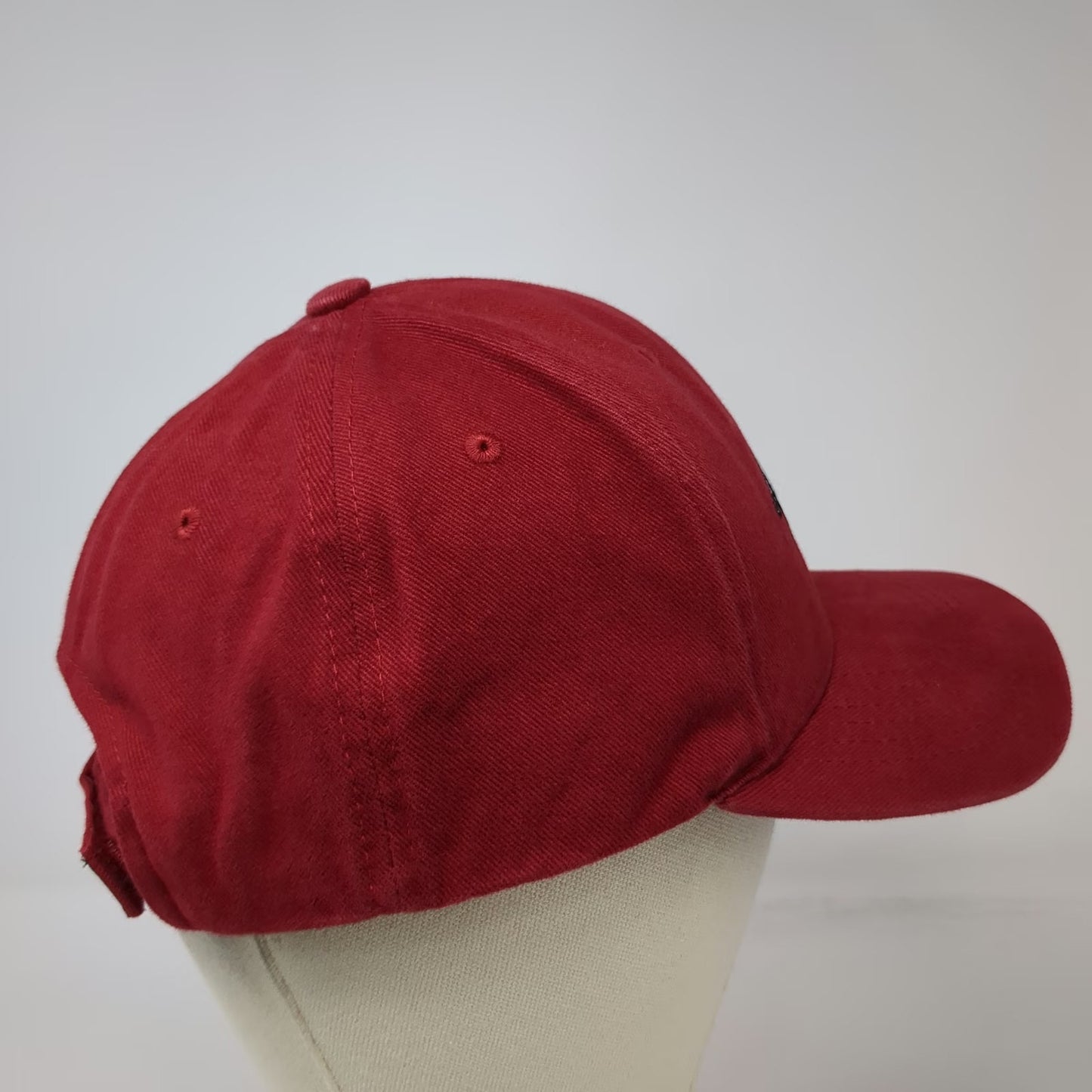 Arkansas Razorbacks NCAA Captivating Red One Size Cap Hat Strapback Cotton Logo