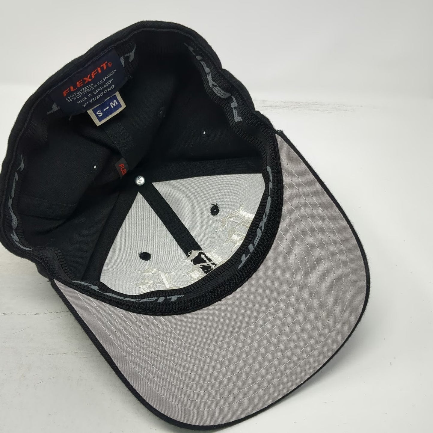 Flexfit Baseball Cap Black M 666 Sinner Red Devil Embroidered Graphic hat