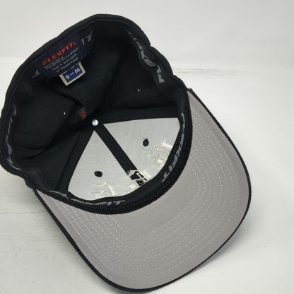 Flexfit Baseball Cap Black M 666 Sinner Red Devil Embroidered Graphic hat
