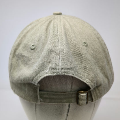 SeaWorld Baseball Cap Beige OS Embroidered Logo Slideback Strapback Hat Park