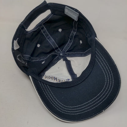 Blue Moon Brewing Co. Strapback Hat Blue OSFA Colorblock Miller Coors