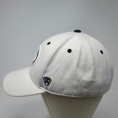 Penn State Nittany Lions NCAA Top of the World Cap White Blue 7 3/8 Fitted Hat