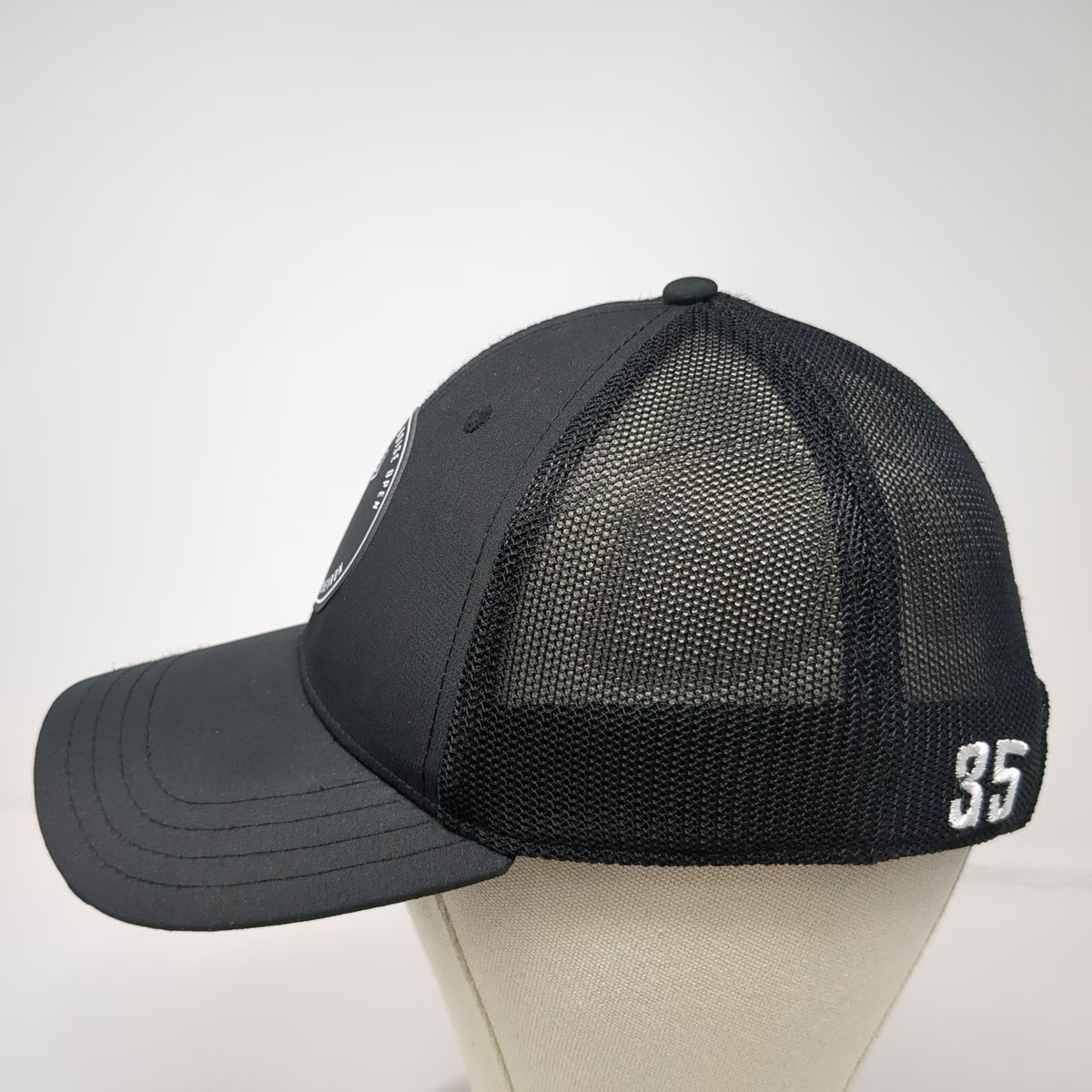 Pukka Baseball Cap Black One Size Albertsons Boise Open Chevron Mesh Back Hat