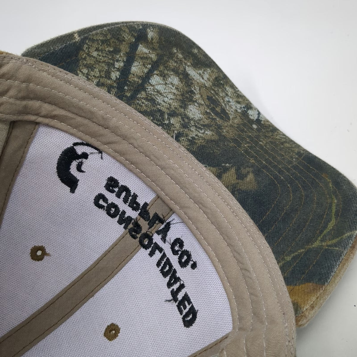 Kati Baseball Cap Green Brown Camo OSFM Consolidated Supply Co. Adjustable Hat