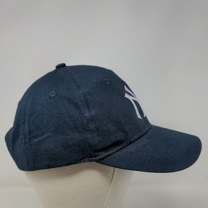 New York Yankees Men's Strapback Hat Blue Embroidered Logo MLB 100% Cotton