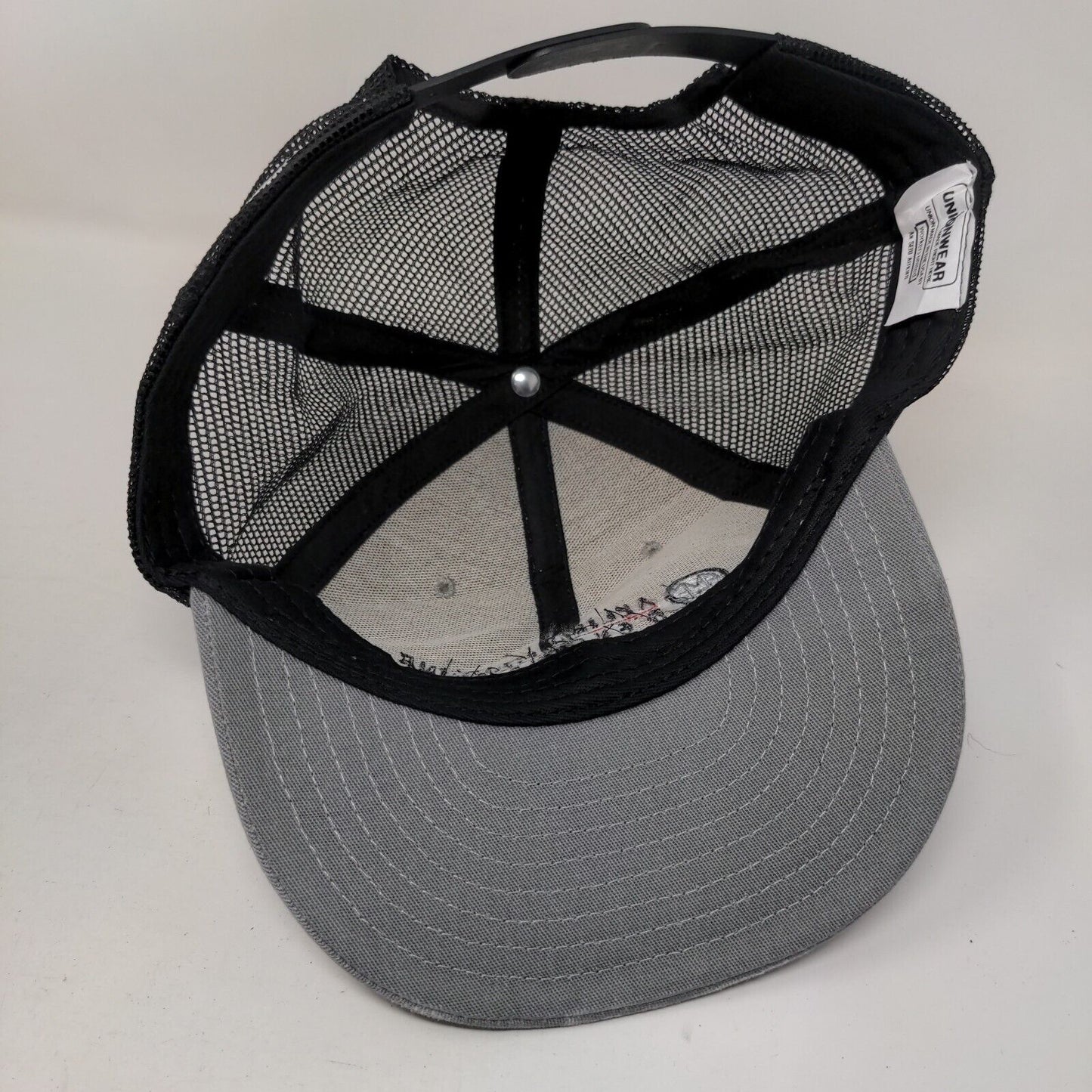 Allied Machine & Engineering Snapback Trucker Hat Gray One Size Mesh Back