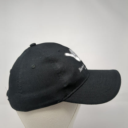 Hang Loose Maui Strapback Hat Black One Size Adjustable Embroidered