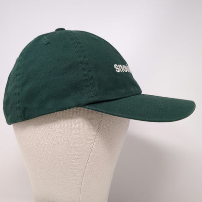 Port & Company Baseball Cap Green One Size Snowbird Ski Resort Strapback Hat