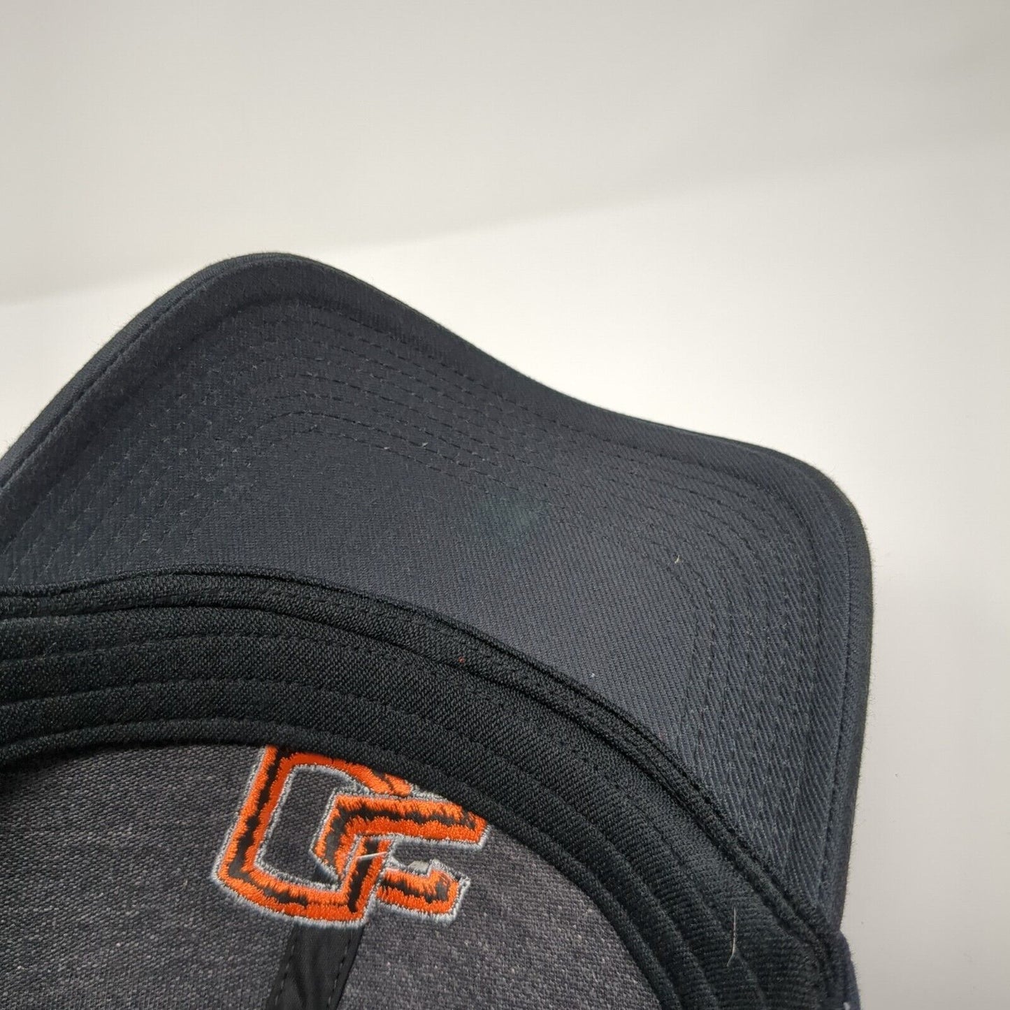 Nike Team Oregon State Fitted Hat Black One Size Embroidered Logo