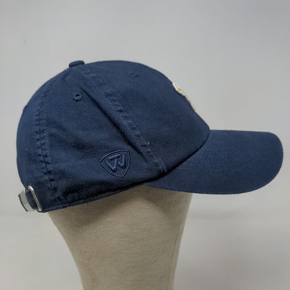 Top of the World Men's Slideback Hat Blue Adjustable Embroidered Michigan Logo