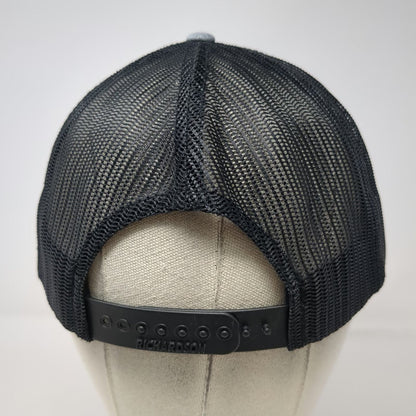 Richardson Trucker Hat Gray One Size D.A.R.E. Resist Drugs Violence Snapback