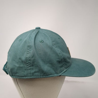 Carhartt Baseball Cap Green One Size Strapback Canvas Logo Patch Branded hat