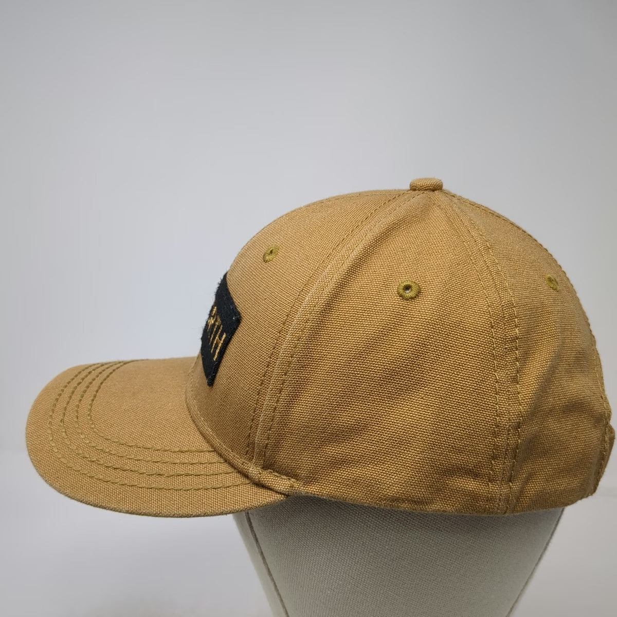 Kenworth Baseball Cap Brown One Size Strapback Cotton Patch Trucking Logo Hat