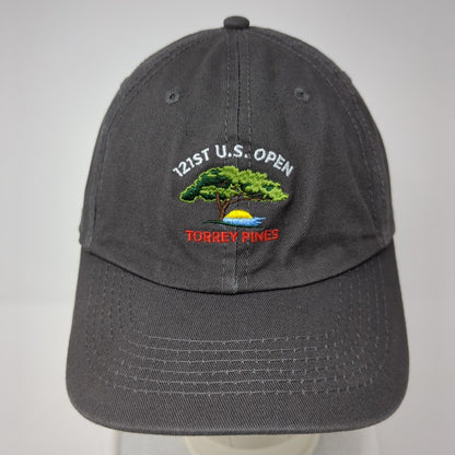 121st U.S. Open Torrey Pines Slideback Hat Gray One Size Adjustable