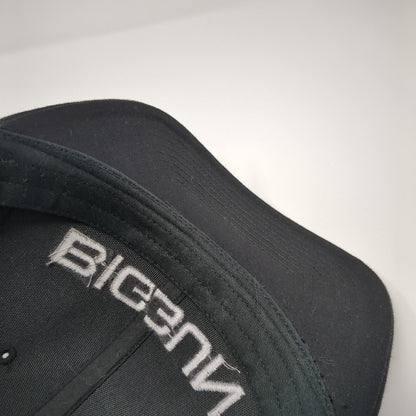 BIG GUN Nelson Snapback Trucker Hat Black One Size Mesh Back Outdoor