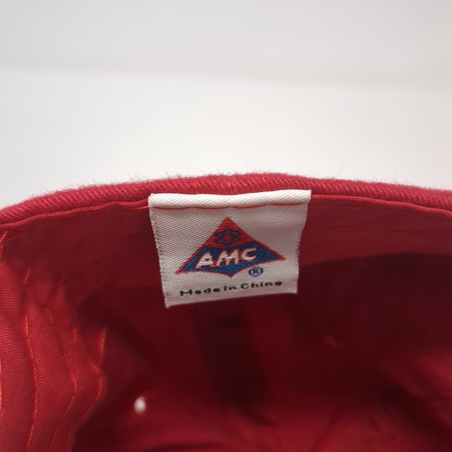 Toyota Strapback Baseball Cap Red One Size Adjustable Embroidered 6 Panel AMC