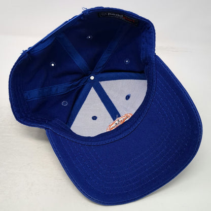 HeadStart Snapback Hat Blue One Size NYC City Skyline Horse Embroidered Patch