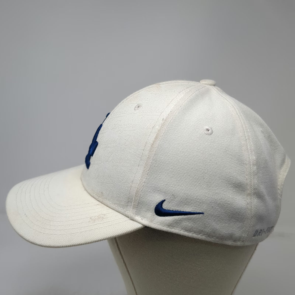 Nike Los Angeles Dodgers MLB Baseball Cap White One Size Dri-Fit Legacy 91 Hat