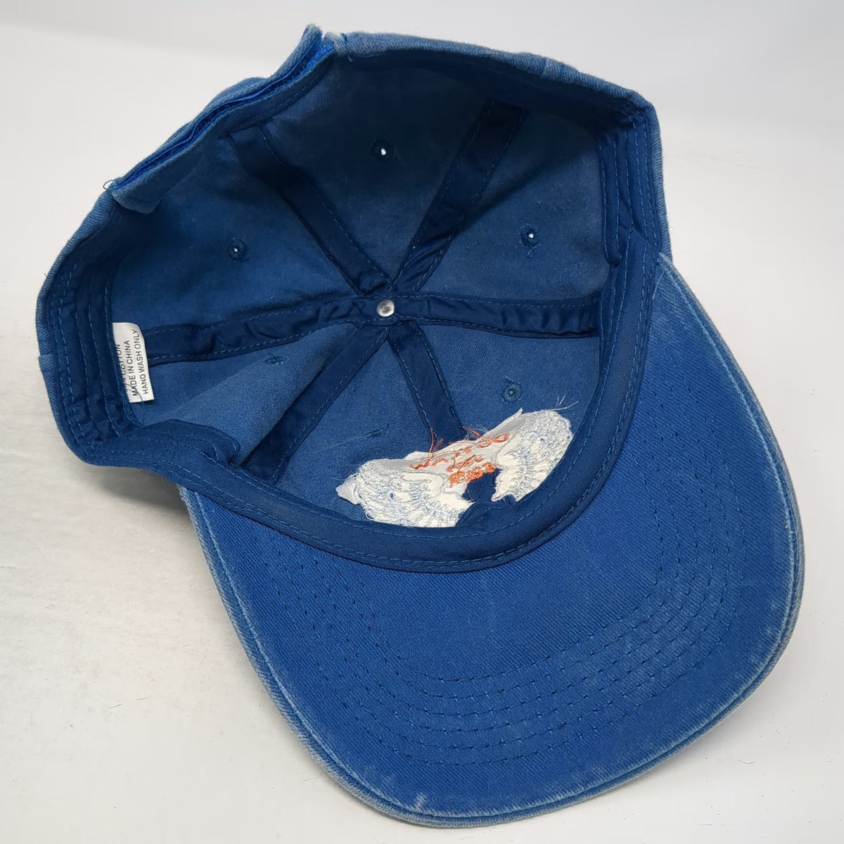 Blue Baseball Cap One Size Pretty Little Outlaw 2019 Tour Wings Embroidered Hat