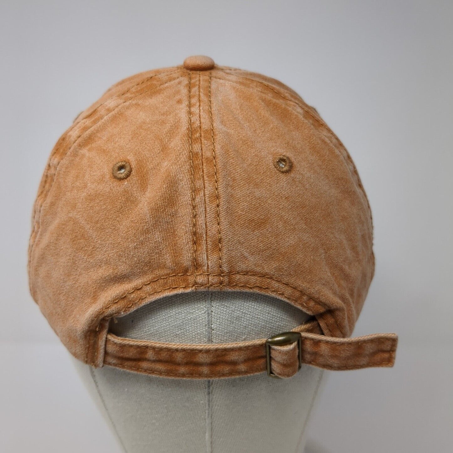 Unbranded Slideback Baseball Cap Brown One Size Adjustable 6 Panel Blank