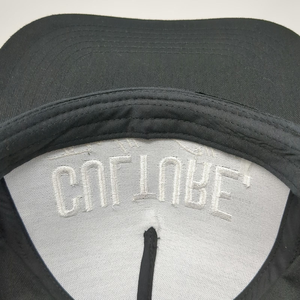 OTTO 5 Panel Black One Size Culture The Wellness Collective Snapback Hat Flat