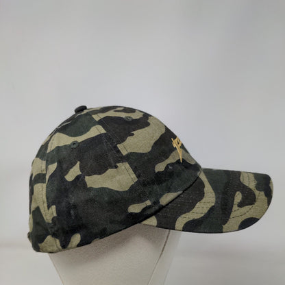 Yeezus Slideback Hat Camouflage One Size Adjustable Embroidered 6 Panel Cotton