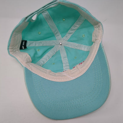 Gulf Shores Alabama Strapback Hat Blue OS Adjustable Embroidered Surf Style