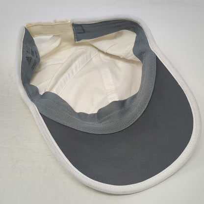 Adidas Baseball Cap White One Size Adizero Mesh Performance Slideback Hat